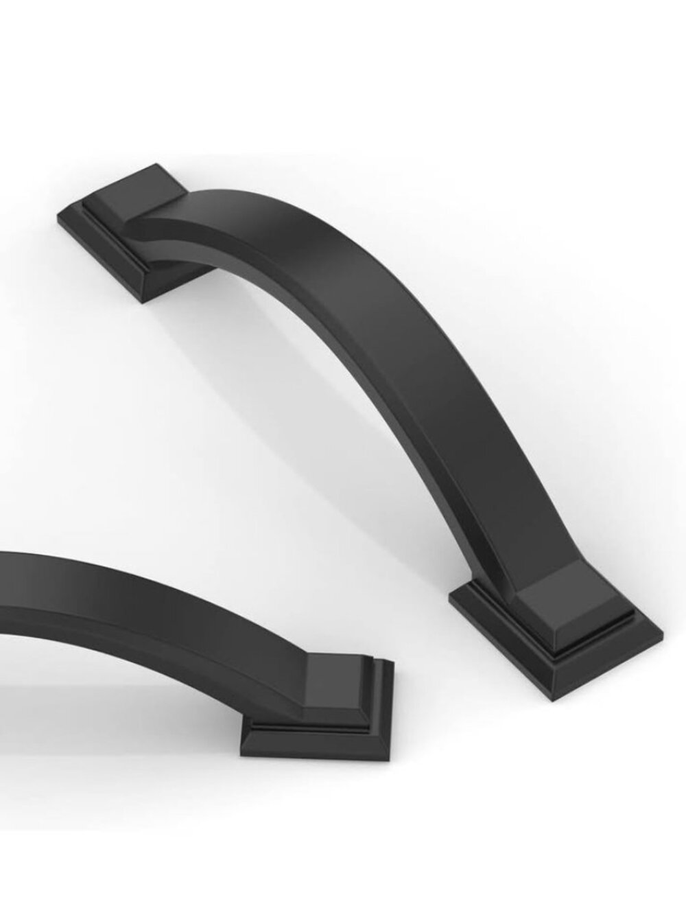9 Pack Matte Black Cabinet Pulls 3 Inch(76mm)